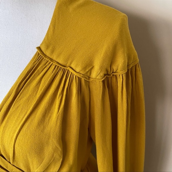 🥑Free People double life mini wrap dress, SZ small - Picture 7 of 9